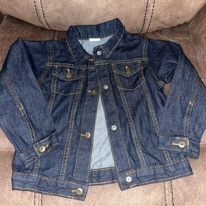 Wrangler Dark Blue Kids Jean Jacket